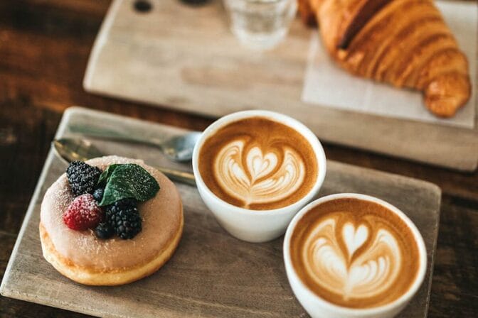 best tea and coffee at Surfside Café